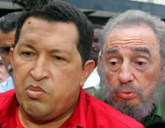 hugo chavez and friend
